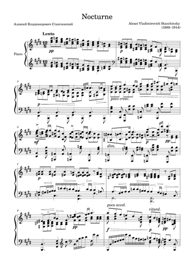 Nocturne (arr. Zachary Corbett)