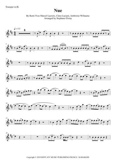 Nue (arr. Stephane ELSINY)