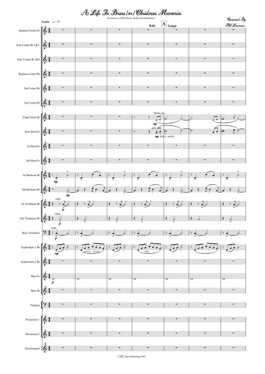 A Life in Brass and Christmas Memories