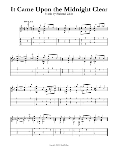 It Came Upon the Midnight Clear (arr. Mark Phillips)