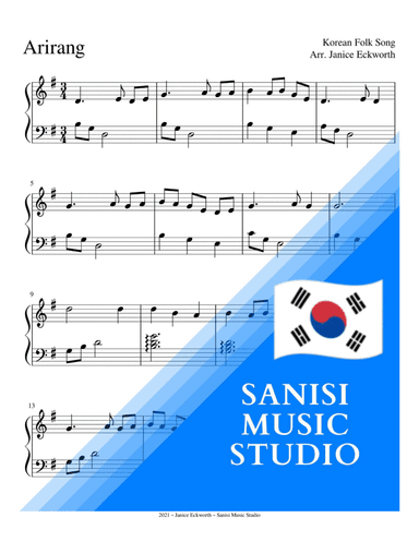 Arirang (for Harp) (arr. Janice Eckworth)