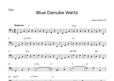 Blue Danube Waltz (arr. Alex Nunes Rodrigues)