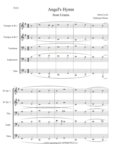 Angel's Hymn (Early American Christmas Carol) (arr. Nathaniel Hontz)