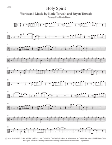 Holy Spirit (arr. Kevin Busse)