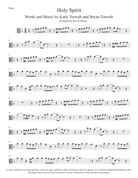 Holy Spirit (arr. Kevin Busse)