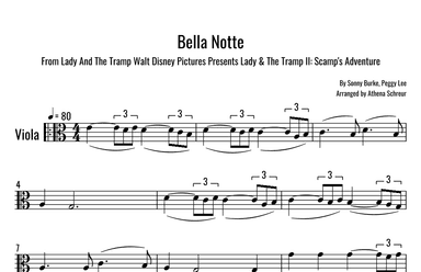 Bella Notte (arr. Athena Schreur)
