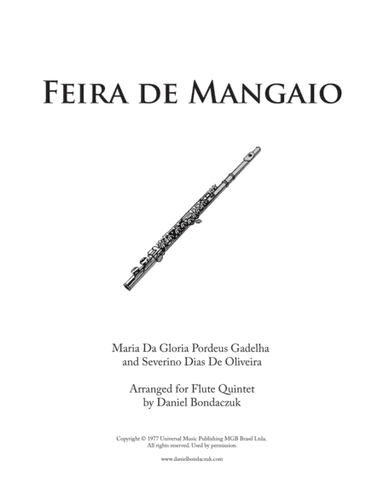 Feira De Mangaio (arr. Daniel Bondaczuk)