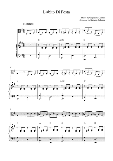 L'abito Di Festa (arr. Kaiserin Rebecca)