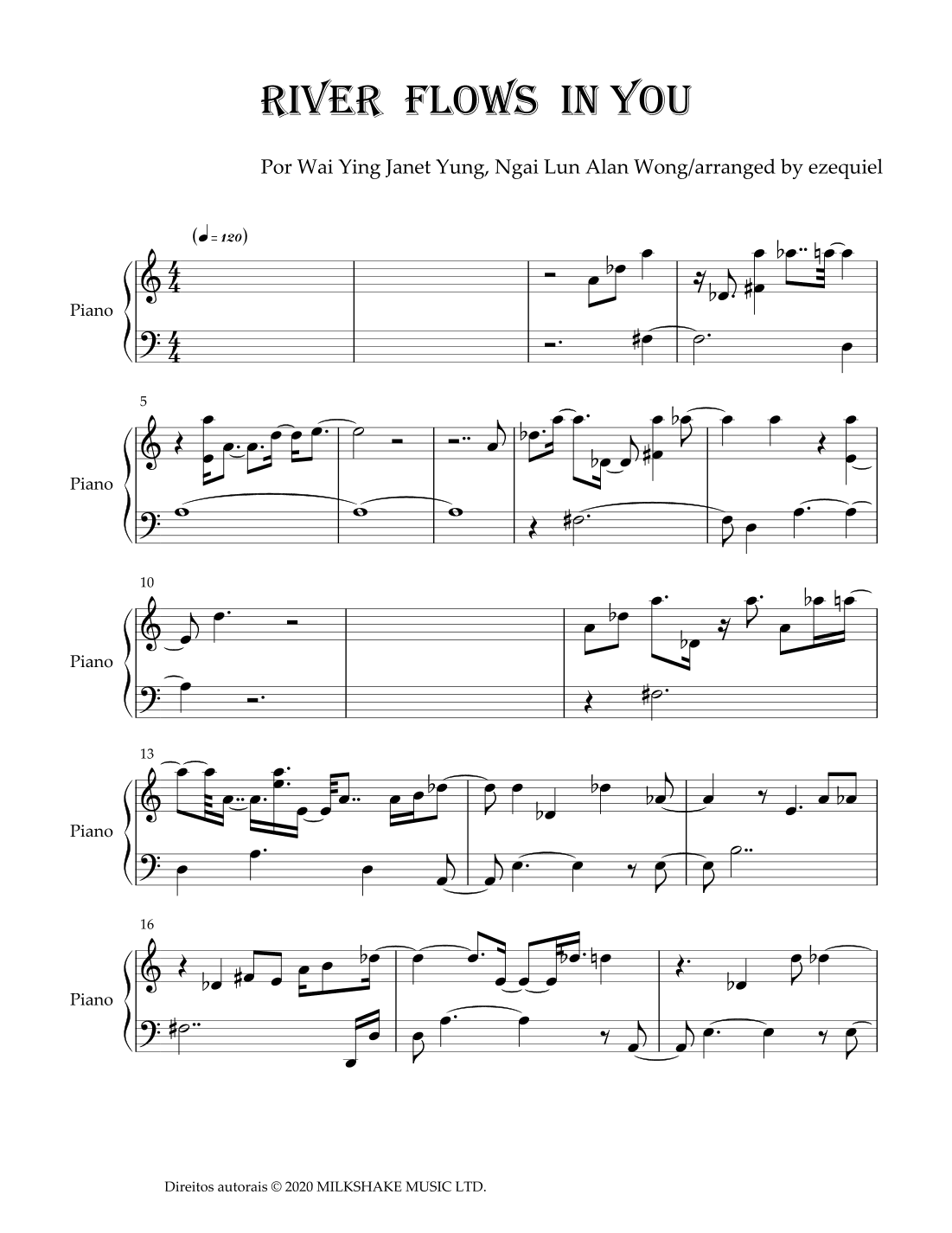 River Flows To You Ep51 (arr. ezequiel zeferino edição)