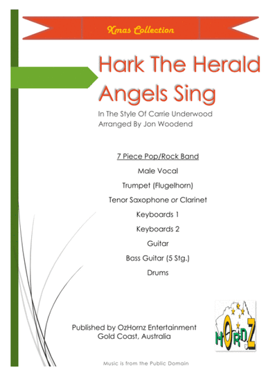Hark The Herald Angels Sing (arr. Jon Woodend)