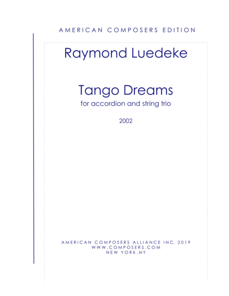 [Luedeke] Tango Dreams