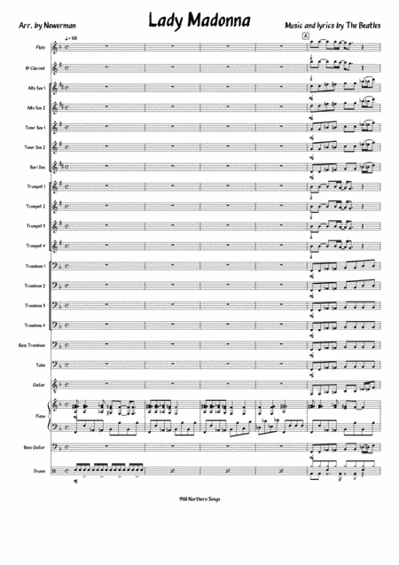 Lady Madonna (arr. Sarah Newman)