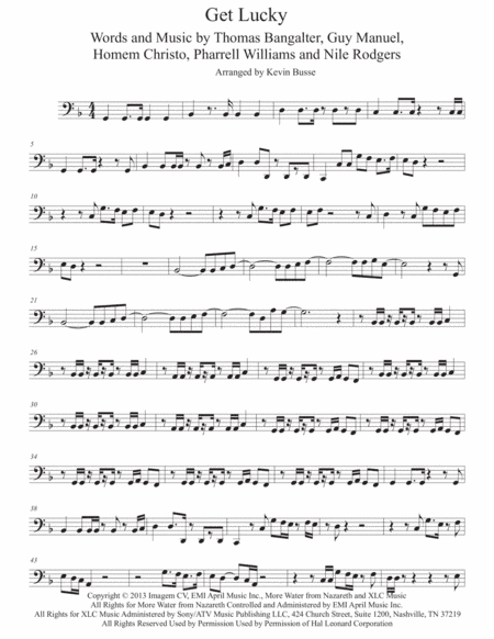 Get Lucky (arr. Kevin Busse)