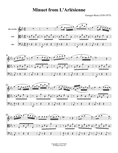 Menuetto (arr. William G Ouimette)