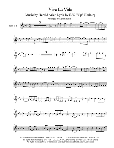 Viva La Vida (arr. Kevin Busse)