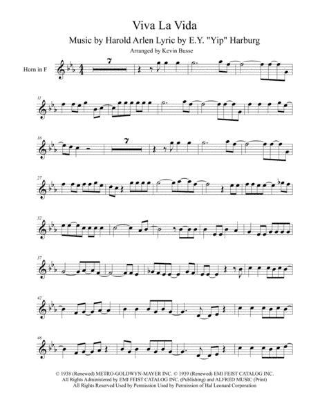 Viva La Vida (arr. Kevin Busse)