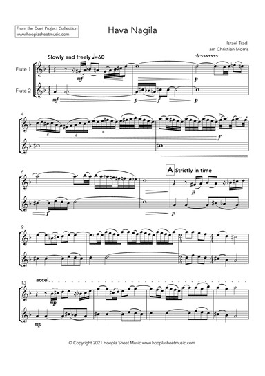 Hava Nagila (arr. Christian Morris)
