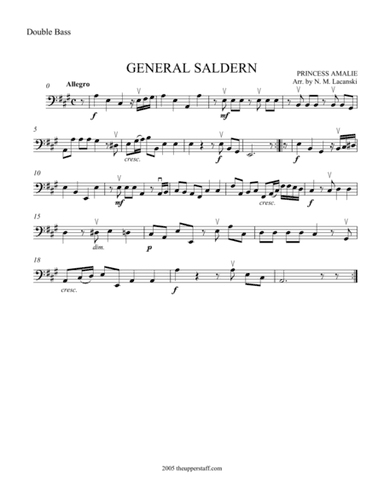 General Saldern (arr. Nick Lacanski)