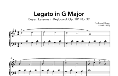 Legato in G Major (arr. Sidewalk Labs)