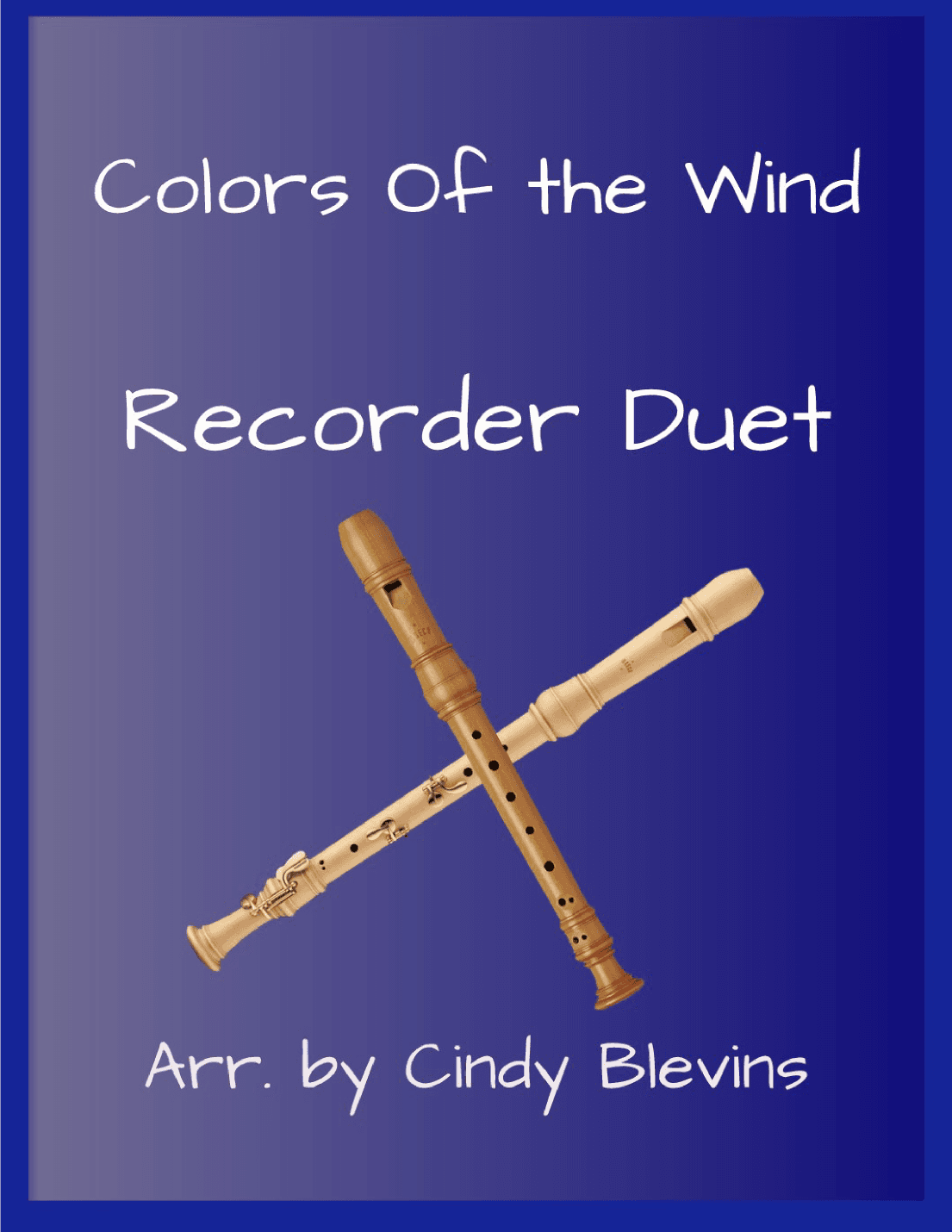 Colors Of The Wind (arr. Cindy Blevins)