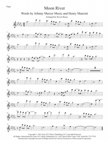 Moon River (arr. Kevin Busse)