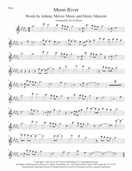 Moon River (arr. Kevin Busse)