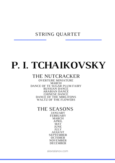 "The Nutcracker" and "The seasons"