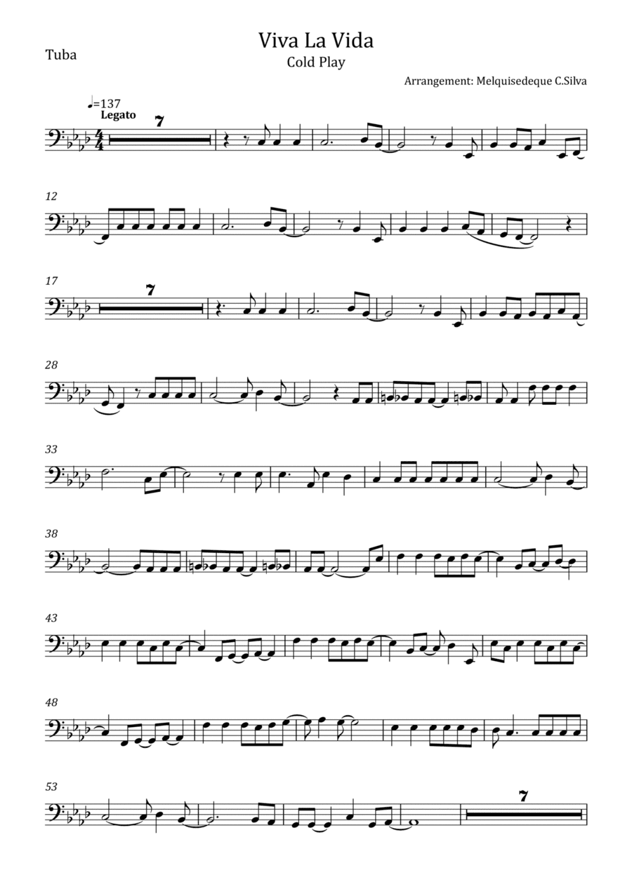Viva La Vida (arr. Melquisedeque C.Silva)