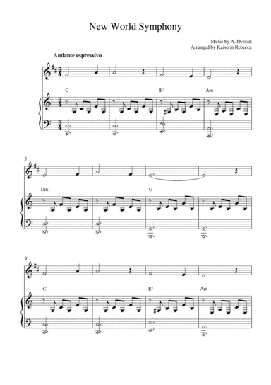 New World Symphony (arr. Kaiserin Rebecca)