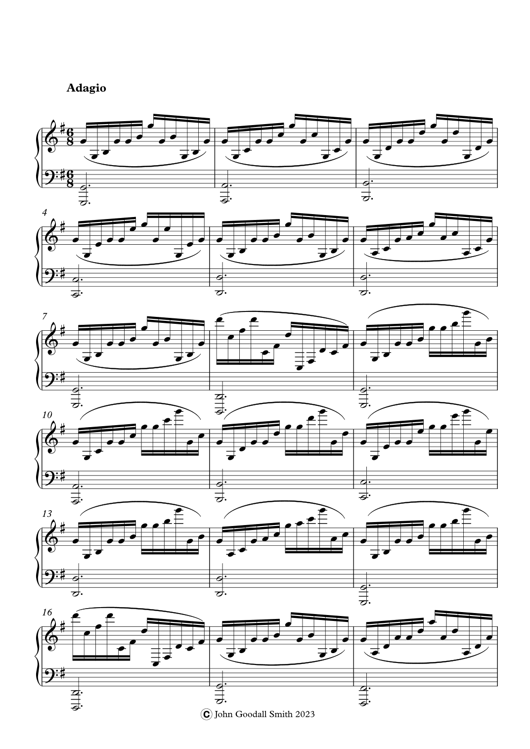 Prelude In G