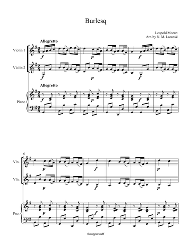 Burlesq (arr. Nick Lacanski)