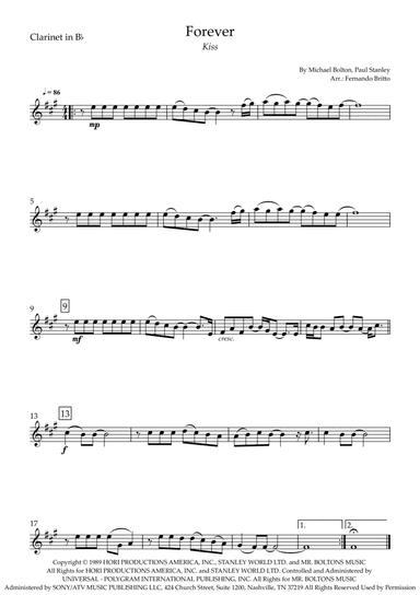 Forever (arr. Fernando Britto)