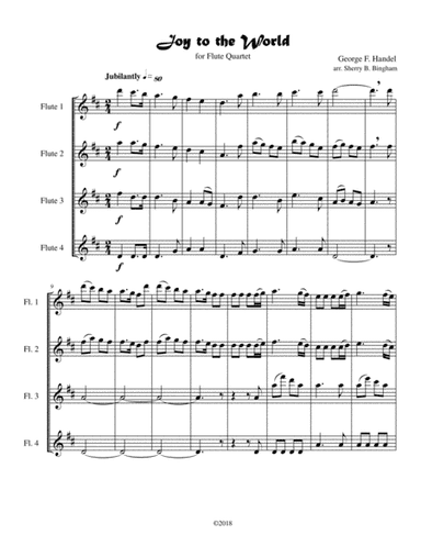 Joy to the World (arr. Sherry B. Bingham)