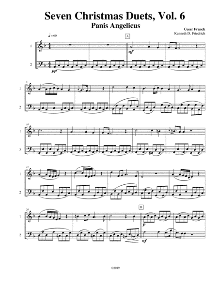 Seven Christmas Duets, Vol. 6 (arr. Kenneth D. Friedrich)