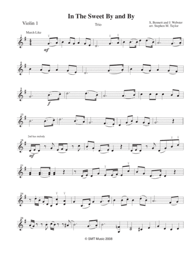 In the Sweet By and By (String Trio) (arr. Stephen M. Taylor)