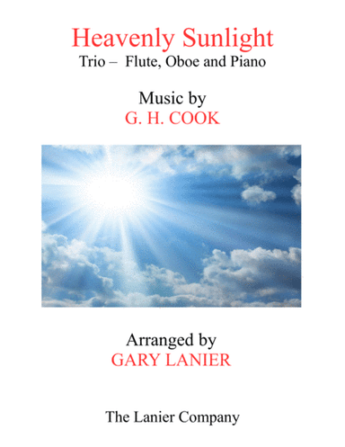 HEAVENLY SUNLIGHT (Trio - Flute, Oboe & Piano with Score/Parts) (arr. Gary Lanier)