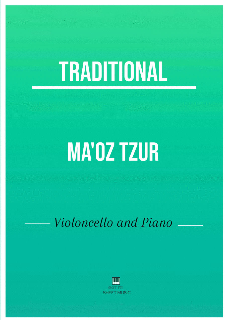 Traditional - Ma'oz Tzur (Violoncello and Piano) (arr. André Laitano)