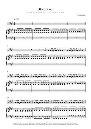 Bleed It Out (arr. André Laitano)