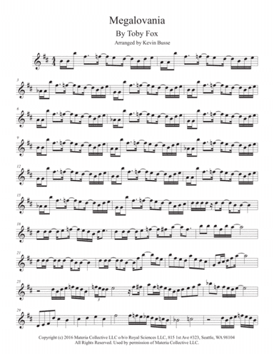MEGALOVANIA (from Undertale) (arr. Kevin Busse)