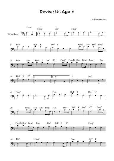 Revive Us Again (arr. Alliance Edition)