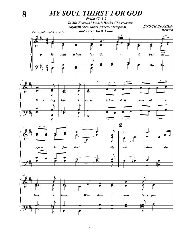 My Soul Thirst For God