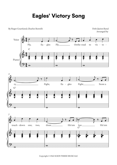 Eagles' Victory Song (arr. Cadenza Editions)