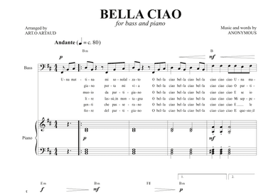 Bella Ciao (arr. Art.o Artaud)