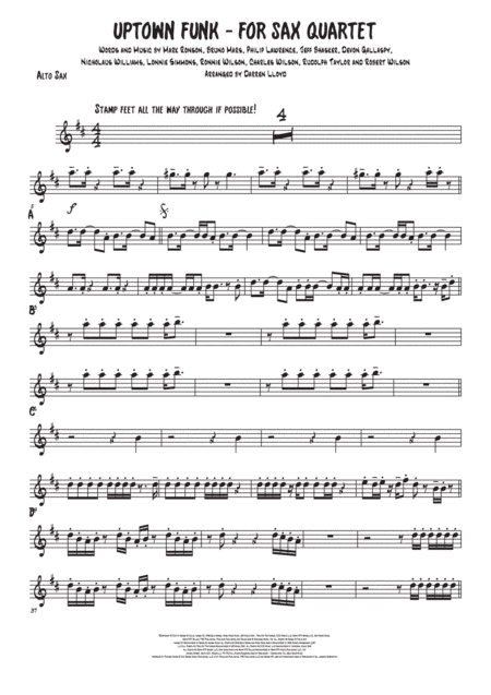 Uptown Funk (arr. Darren Lloyd)