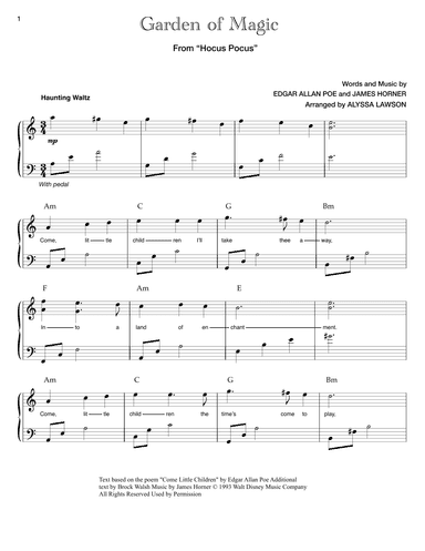 Garden Of Magic (arr. Alyssa Lawson)
