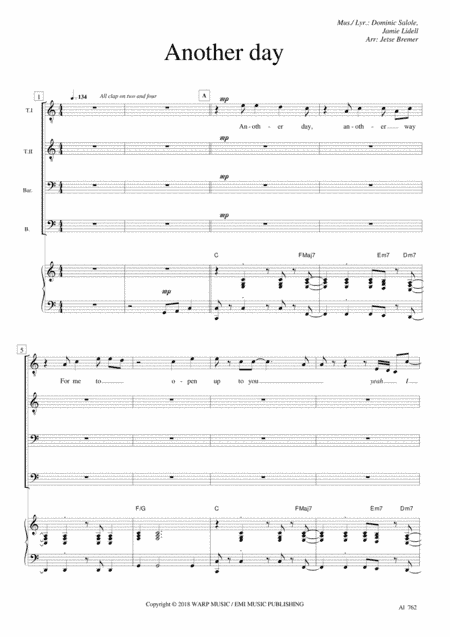 Another Day (arr. Jetse Bremer)