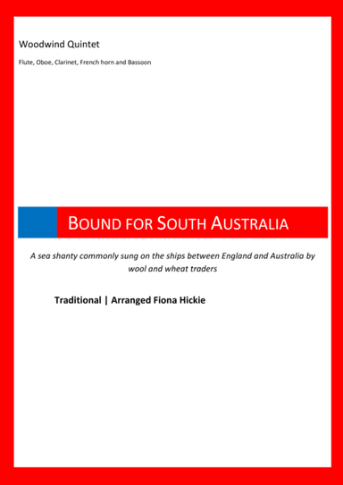 Bound for South Australia (arr. Fiona Alice Hickie)