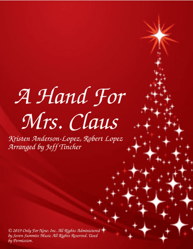A Hand For Mrs. Claus (arr. Jeff Tincher)