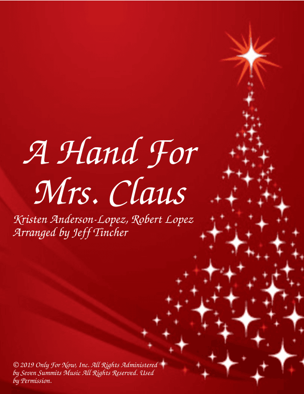 A Hand For Mrs. Claus (arr. Jeff Tincher)