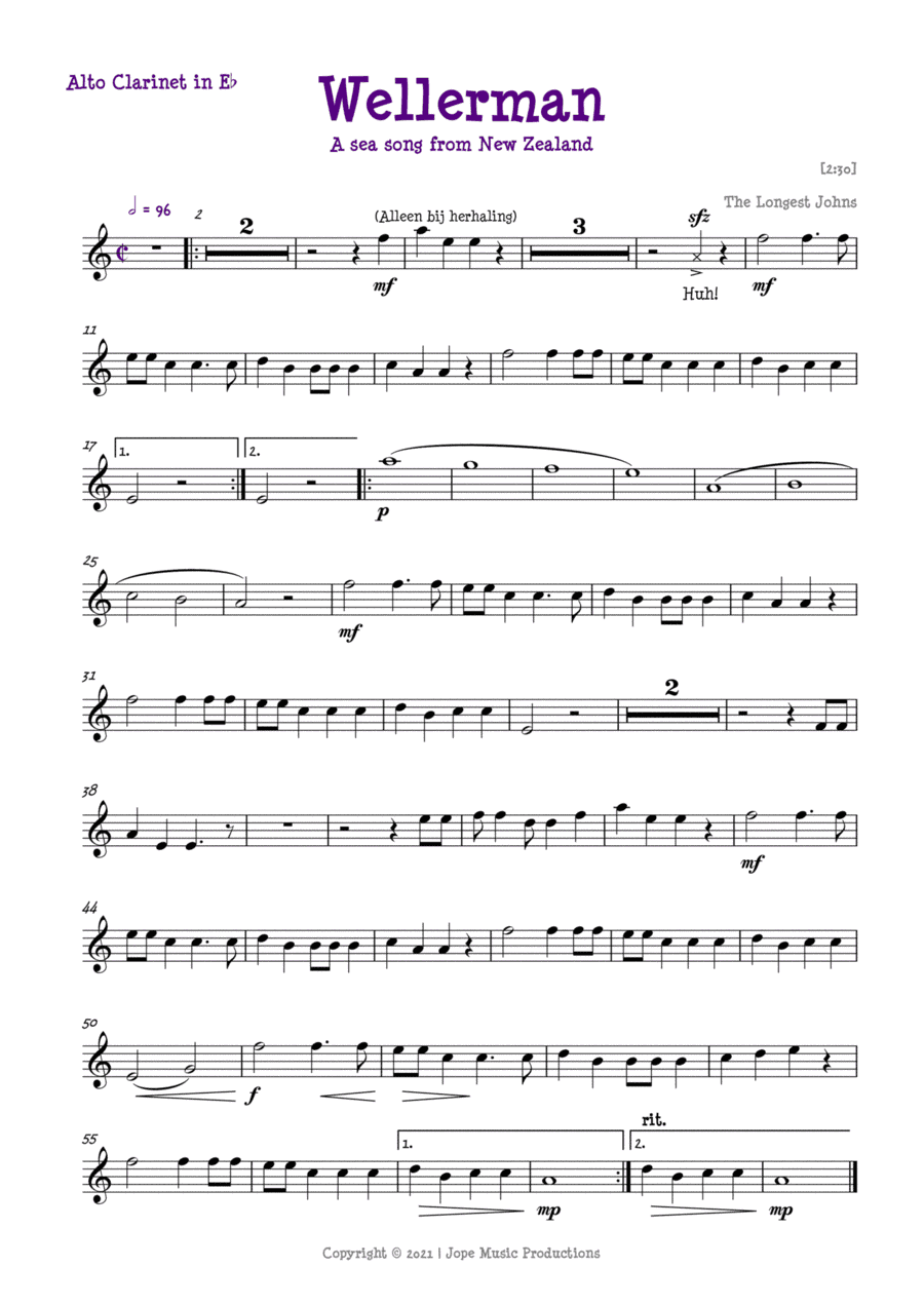 Wellerman (arr. Jope)